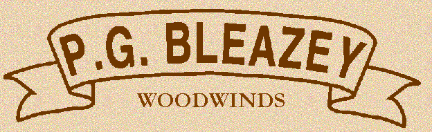 P.G.Bleazey, Maker of wooden flutes, wooden whistles, low whistles &  recorders