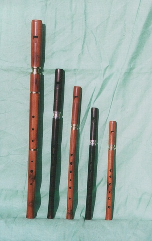 Wooden deals tin whistle